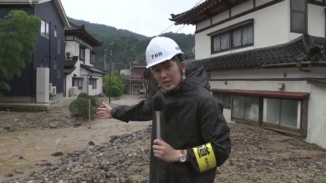 FNN取材団として山形県を取材した福島テレビ・藏本アナ