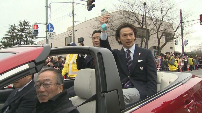 平昌大会後のパレード