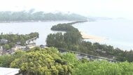 【速報】京都・天橋立でクマが出没し麻酔銃で捕獲　体長137センチ・体重97キロのオスのツキノワグマ