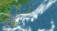 【台風情報】台風24号と前線の影響は　南西諸島や西日本から北日本の太平洋側を中心に7日にかけて大雨となる所がある見込み　台風の進路や前線の動向によっては、10日頃にかけて大雨が続く可能性