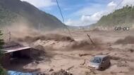 【動画で見る】日本人5人安否不明のネパール山岳地帯大規模土石流で死者162人・484人不明に　中国側でも3人死亡・558人不明