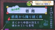 前日から降り続く雨「宿雨」ゴールデンウイーク期間中の天気は？【佐賀県】