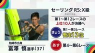 〈東京五輪〉セーリング富澤慎選手 第3レース終え暫定13位【新潟・柏崎市】