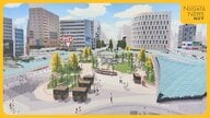 【新潟駅・万代広場】『多機能トイレ』『ペデストリアンデッキ』の利用開始！新潟市長「戸惑うほど前の駅とは全く違う」