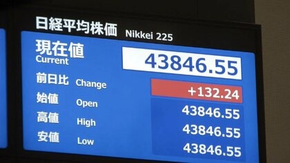 【速報】日経平均株価がきょうも最高値を更新
