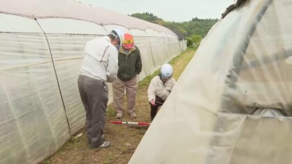 クマ襲撃か、民家敷地内にカモシカの死がい　住人が動物のうなり声聞く　岩手・一関市