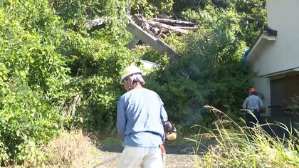 無断立ち入りに不審火も…20年以上放置された「廃墟ホテル」対象に行政代執行　静岡・下田市の下田富士屋ホテルの木造部分を撤去開始