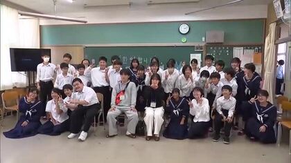 韓国の中学生「また来たい」　姉妹都市が縁で宮崎市・東大宮中の生徒と交流
