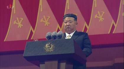 北朝鮮が夜間に軍事パレード開催　韓国メディアが報道　おととし7月以来の大規模開催