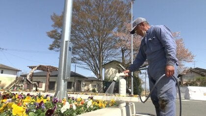 「残った人生を美化活動に」故郷へ戻った78歳の誓い 原発事故で彩りなくした夜の森を花に溢れた街へ【福島発】