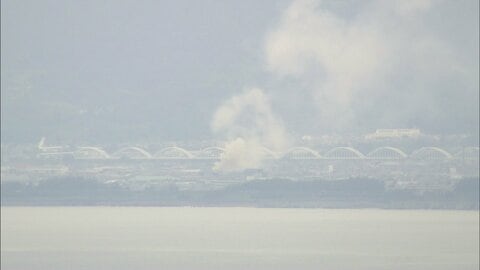 【速報】静岡県富士市の住宅で火災　両隣の住宅にも延焼　ケガなし