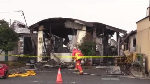 会津美里町の住宅で火事　焼け跡から１人の遺体