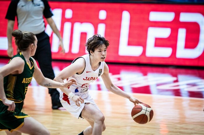 林選手 ここぞという時に3Pが決まった©fibaasiacup