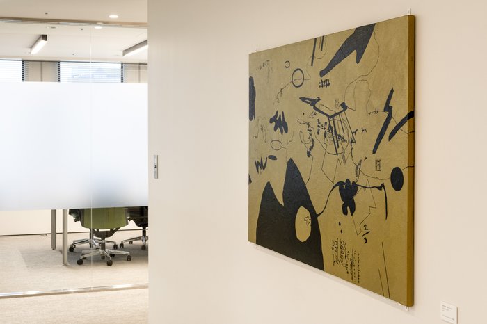 ART IN THE OFFICE 2013 作品 展示風景より