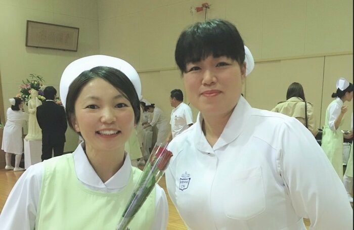 尾山さんはこの春に新人看護師として再スタート