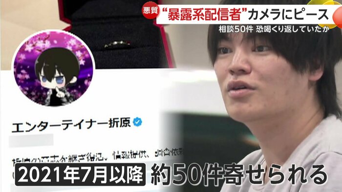 複数の強迫を行っていた疑いがある東容疑者