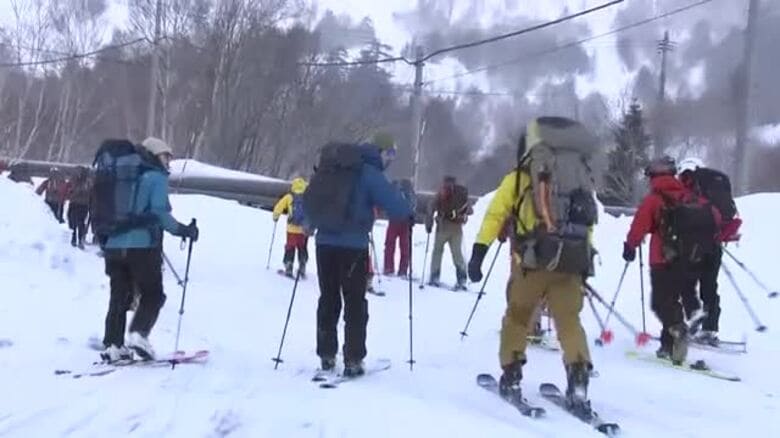 山スキーの男性行方不明　携帯電話で連絡取れず　岩手県八幡平市｜FNNプライムオンライン