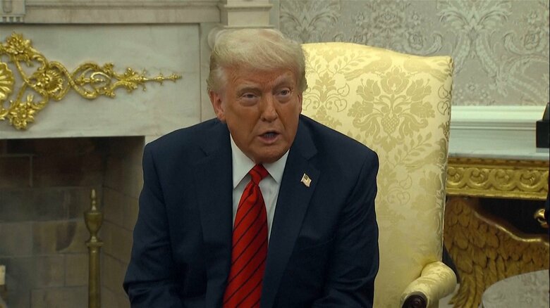 トランプ大統領がロシアのウクライナ侵攻終結めぐり「今週中に合意に達する」SNSで投稿　「両国はアメリカと大きなビジネス始め莫大な富築く」｜FNNプライムオンライン