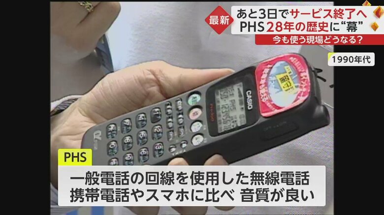 スマホの前に使われていた携帯電話よりも、少しごつい印象