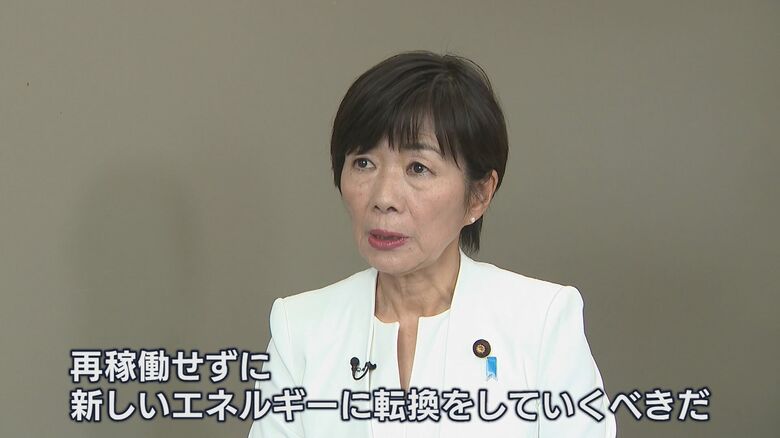 新潟選挙区に立候補した立憲民主党・森裕子さん