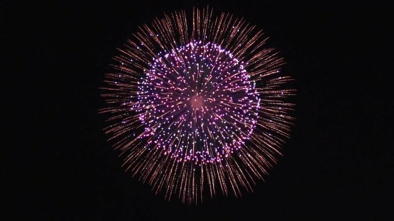 「星」が二重に詰められていると、花火が二重の輪に