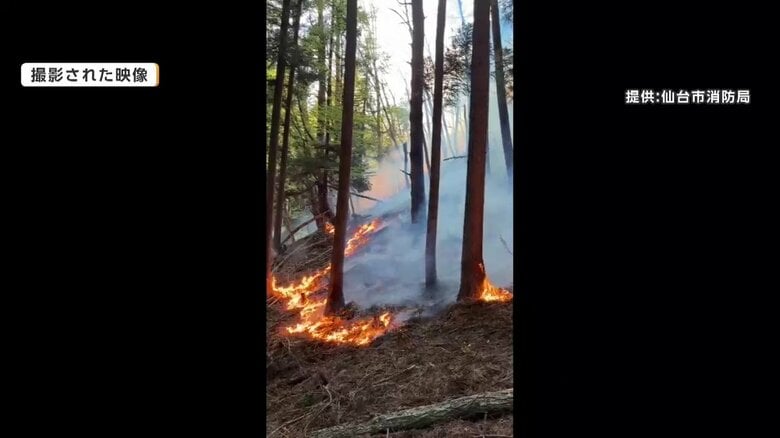 現場で撮影した映像をリアルタイムで共有（提供：仙台市消防局）