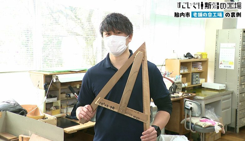 木型作成ができるのはセンター長の小野さんのみ