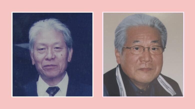 左：小沢良三さん　右：岩﨑光男さん（提供写真）