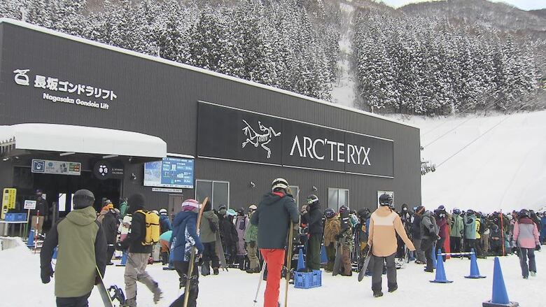 野沢温泉スキー場（1月23日）