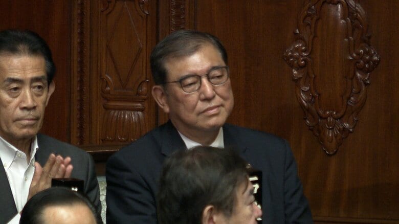第102代内閣総理大臣に指名された石破氏