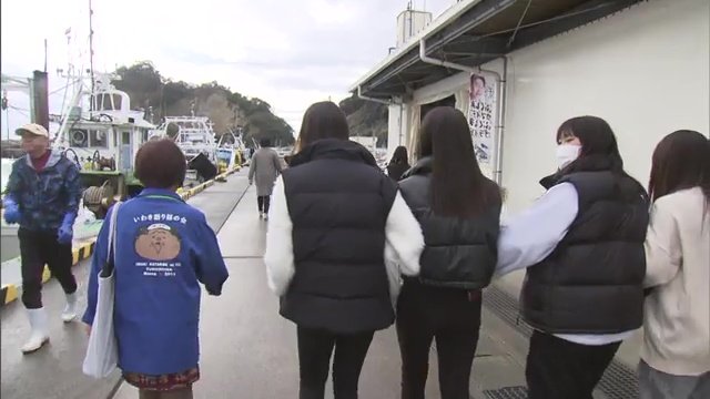 福島・いわき市久之浜漁港