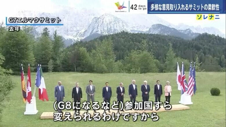 2022年のG7エルマウサミット