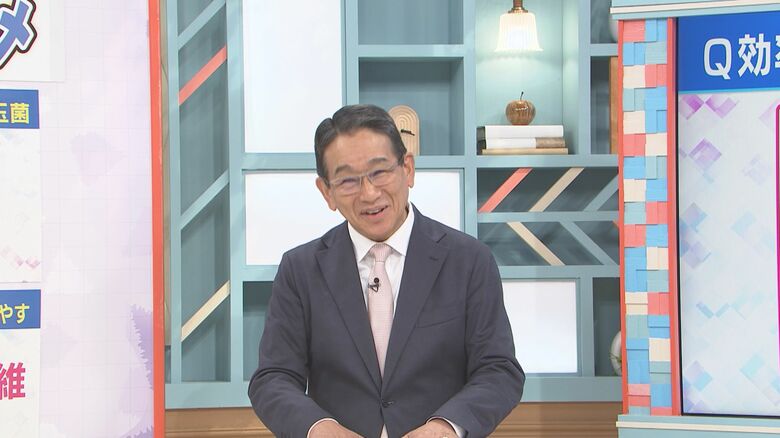内藤教授（関西テレビ「旬感LIVE とれたてっ！」より）