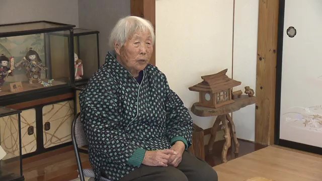 福島県新地町の人気語り部・小野トメヨさん（100）