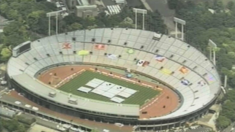 31年前の国立競技場