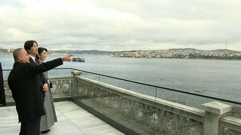 トプカプ宮殿のテラス