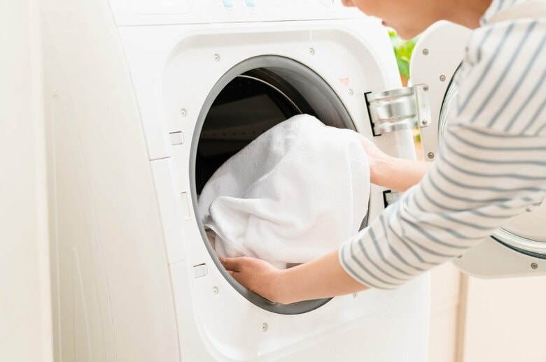 前処理が終わったら洗濯機で通常洗い