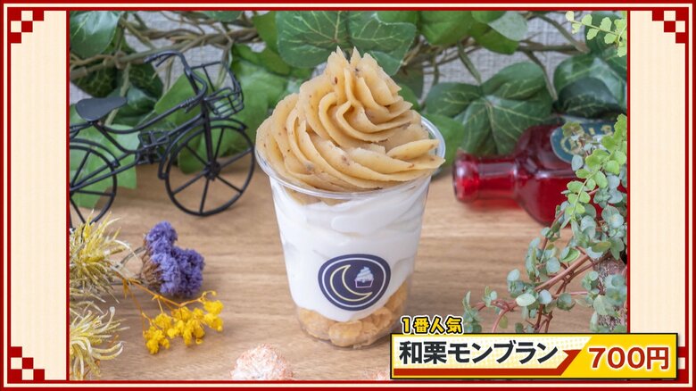 和栗モンブラン　700円