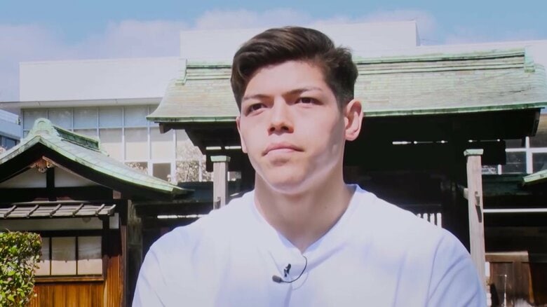 男子90キロ級代表の村尾三四郎（22）