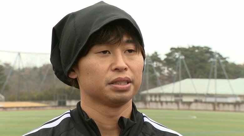 活躍を通じて、地元にもいい影響を与えたいと語る