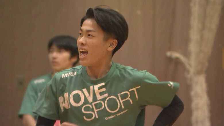 攻撃の中心・竹花心人選手（元盛岡南）