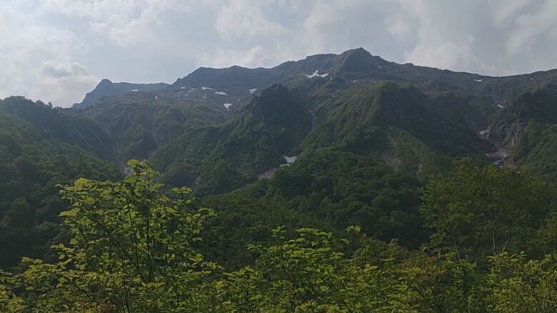 晴れれば谷川山系の絶景が