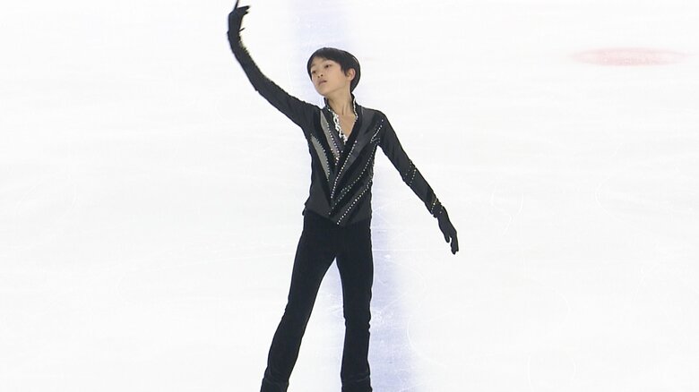 ノーミス演技で優勝した岡崎隼士