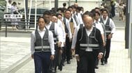 暴力団本部を家宅捜索　午前の六本木に約30人の捜査員　物々しい雰囲気に　東京・港区