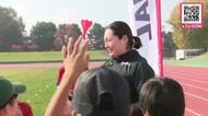 地元・北海道旭川市の子供たちに”秘技”伝授？講師はやり投『北口榛花選手』トップアスリート4人がスポーツ教室_小学生80人が参加（北海道旭川市）