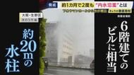 “ゲリラ豪雨”が引き起こす”都市の脅威”　マンホールを吹き飛ばす20メートルの水柱　「内水氾濫」のリスクはどこにでも潜む