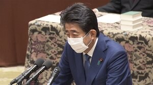 安倍前首相 “桜”答弁に謝罪 野党側「議員辞職に値する」