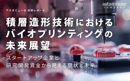 積層造形技術におけるバイオプリンティングの未来展望 ~スタートアップ企業と研究開発資金から見える現状と未来~