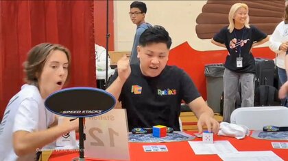 【世界記録】自閉症の青年がギネス記録を更新した感動の瞬間…ルービックキューブと出会い「仲間や友達ができたら可能性は無限大」