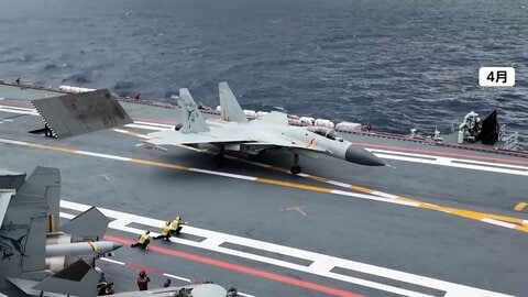 中国軍が台湾周辺での軍事演習実施を発表　実弾使った射撃訓練も予定